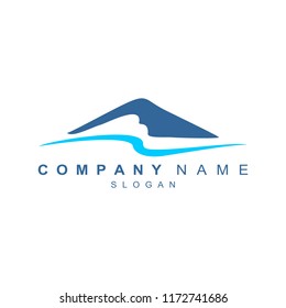 simple mountain logo