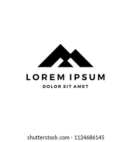 Simple Mountain Logo Design