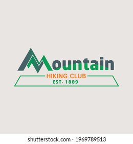 Simple Mountain Logo Vector File-2021
