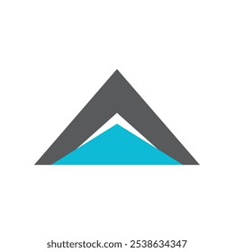 Simple Mountain Logo Vector Icon Template Illustration