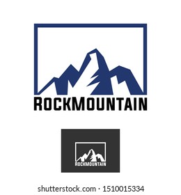 SIMPLE MOUNTAIN LOGOTYPE, smart icons for branding company