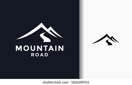 the simple mountain road logo