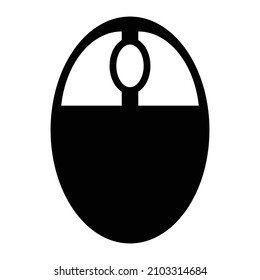 Simple mouse icon. Vectors about computers.