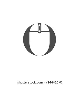 Simple Mouse Logo Design