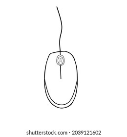 simple mouse logo, simple mouse vector