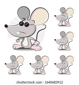 Simple mouse vector character package