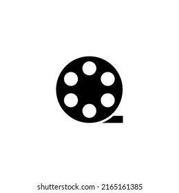 simple movie and video icon