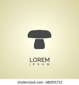 simple mushroom icon
