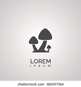 simple mushroom icon