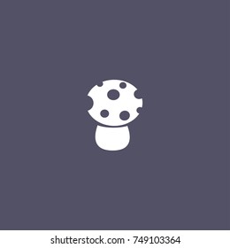 simple mushroom icon