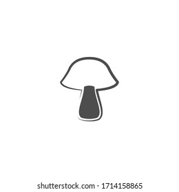 simple mushroom logo icon design