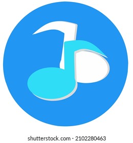 Simple Music Icon Design for Smartphone theme