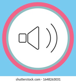 diseño de plantilla de icono de música simple