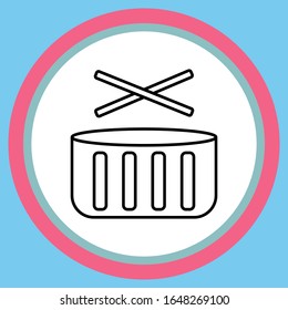 simple music icon template design