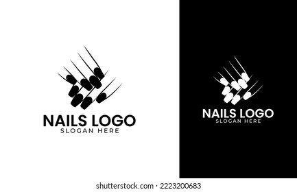Nail Design Logo Vector PNG Images, Lee Spa Nails Logo Design, Creative  Logo, Text Spece, Text PNG Image For Free Download