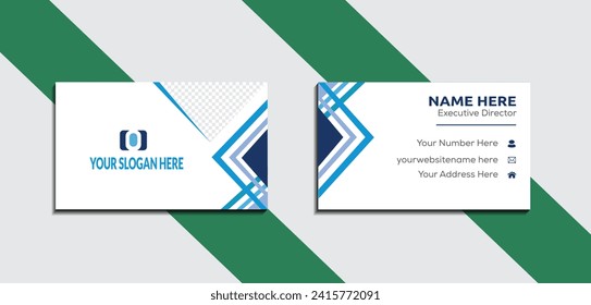 Simple and natural Business card template
clean business card with elegant design 