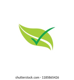 simple natural check symbol vector