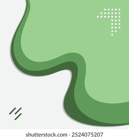 simple natural green liquid background