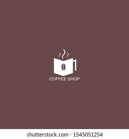 Simple natural home logo design, cafe or restaurant logo, coffee and tea shop for business