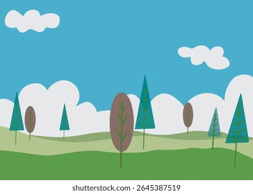 Una Imagen natural simple del paisaje para el Fondo de pantalla de fondo