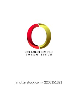 simple nature logo 3d vector template design illustration