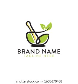 A Simple And Nature Mortar Logo For Any Business.