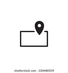 Simple Navigation Icon, Vector Illustration