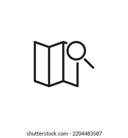 Simple Navigation Icon, Vector Illustration