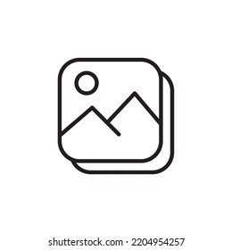 Simple Navigation Icon, Vector Illustration
