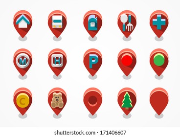 Simple navigation icons