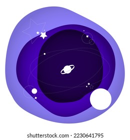 Simple and neat silhouette illustration
