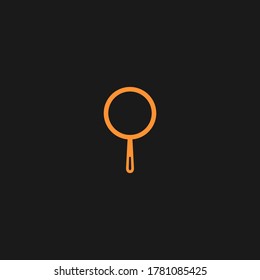simple needle search vector illustration