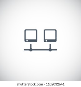 Simple Network icon.