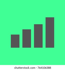 Simple Network Signal Strength Symbol Vector Graphic Illustration Design