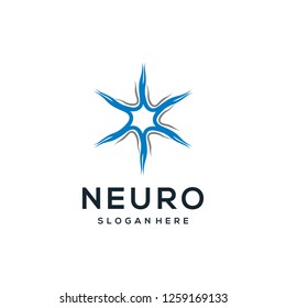 Simple Neuro Logo Design Inspiration