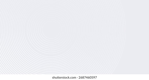 Simple nice grey background with dynamic circle modern pattern white good illustrations vector gradient old