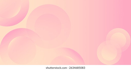 simples agradável minimalista banner fundo pastel colorido rosa e amarelo gradações.