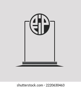 simple and nice rip tombstone frame