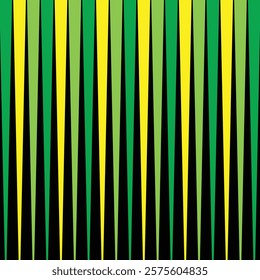  simple nion ,green ,yellow colour vertical thik to thin line pattern on black background.