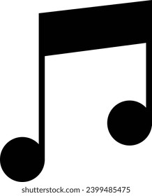 Simple Note, Music Icon Sign