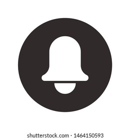 Simple notifications flat design icon - vector