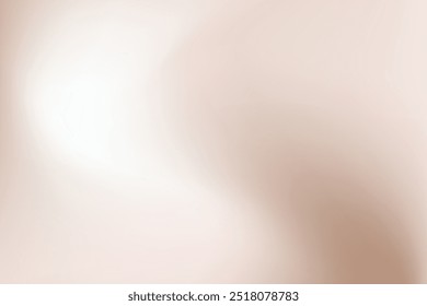 Simple nude, beige liquid wave vector gradient background