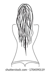 Simple nude girl with nothing to hide