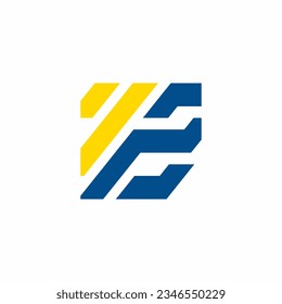 simple number 02 logo vector design. vector logo design