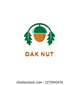 Simple Oak Logo Design Template