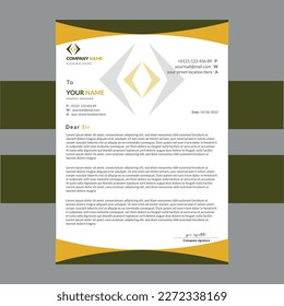 diseño simple de membrete para citas de oficina