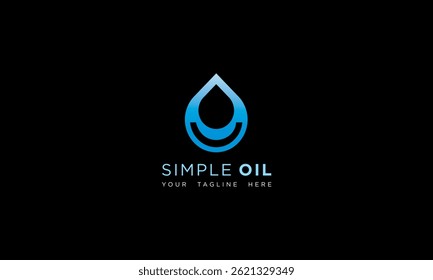 logotipo vetor de óleo simples, com um design minimalista que é fácil de lembrar