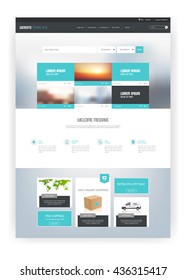 Simple One Page Website