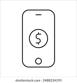 diseño simple del Vector del pago en línea