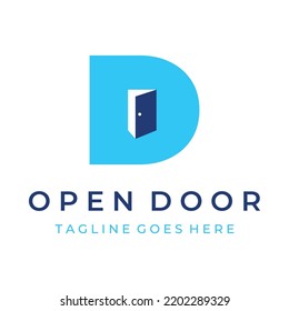 Einfache, abstrakte Logo-Design, Inneneinrichtung mit geometrischen Formen oder Monogramm. Für die Bauweise, Business.property und Firma.